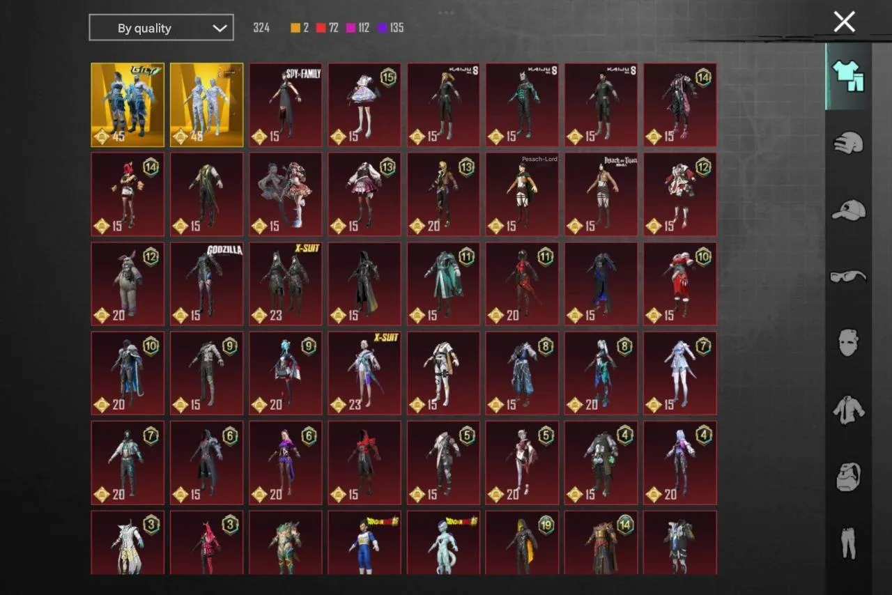 PGM252 PUBG IMBA ACCOUNT FAT ACCOUNT THE MOST VALUABLE ACCOUNT (G)